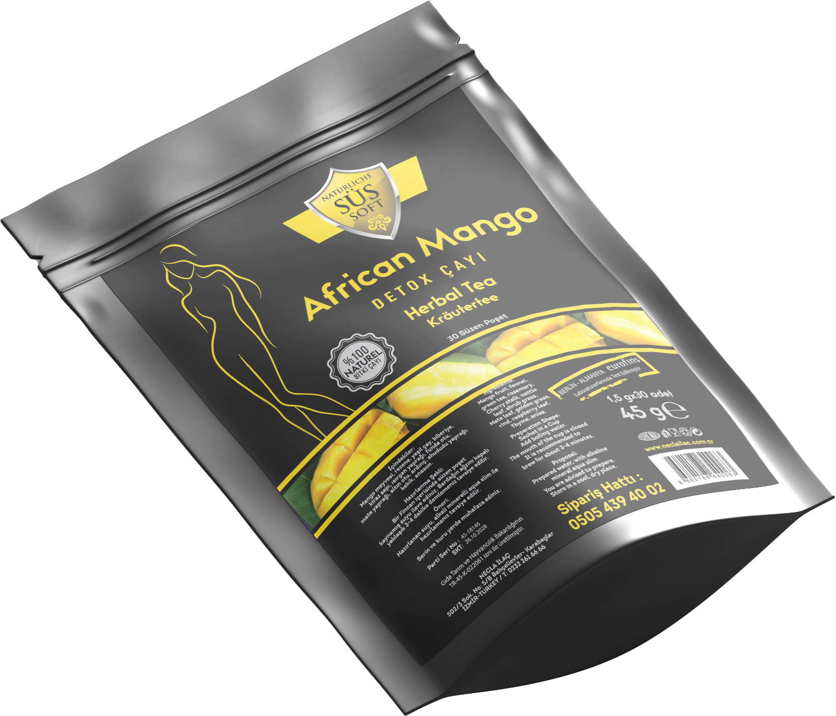 Süs Active Detox African Mango Çayı