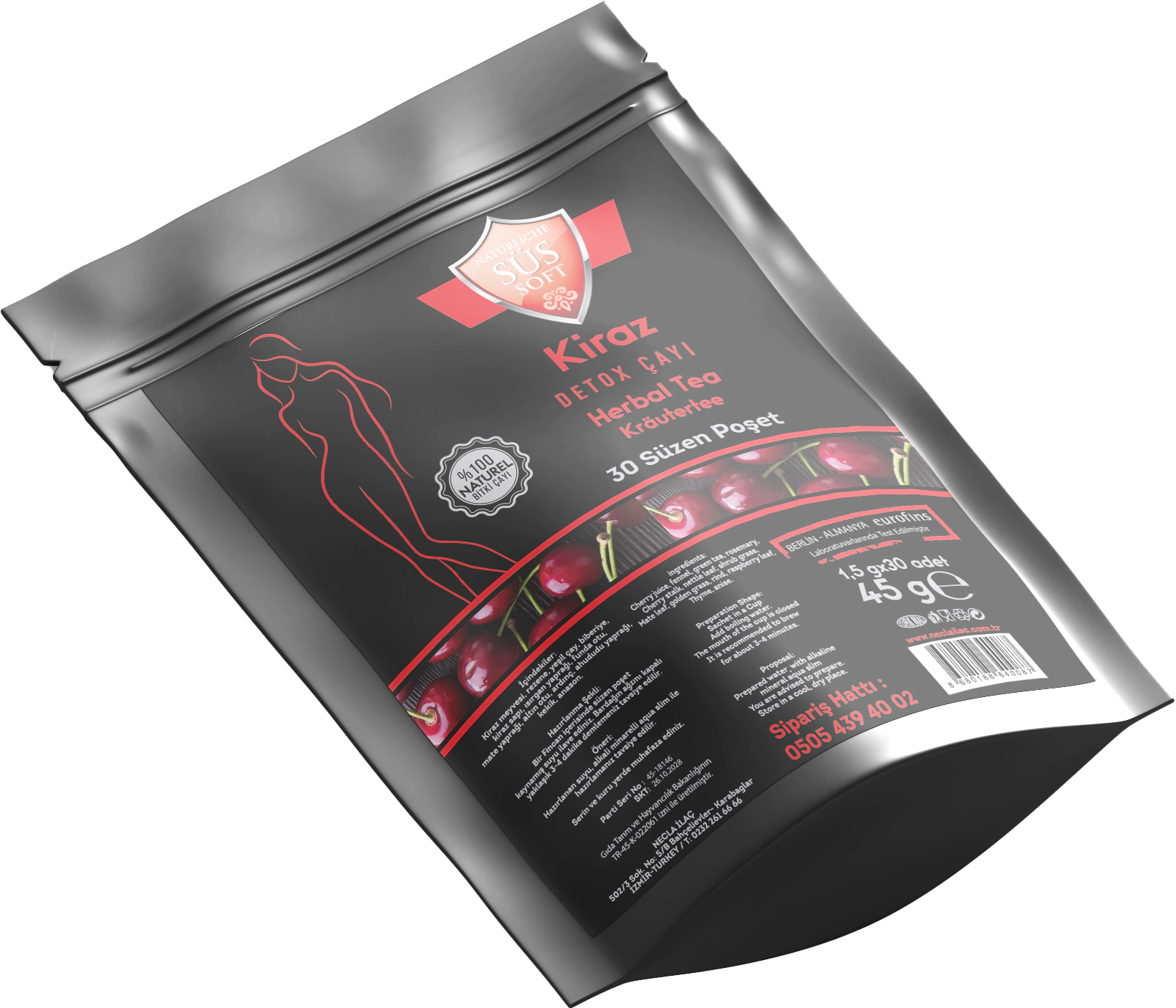 Süs Active Detox Kiraz Çayı